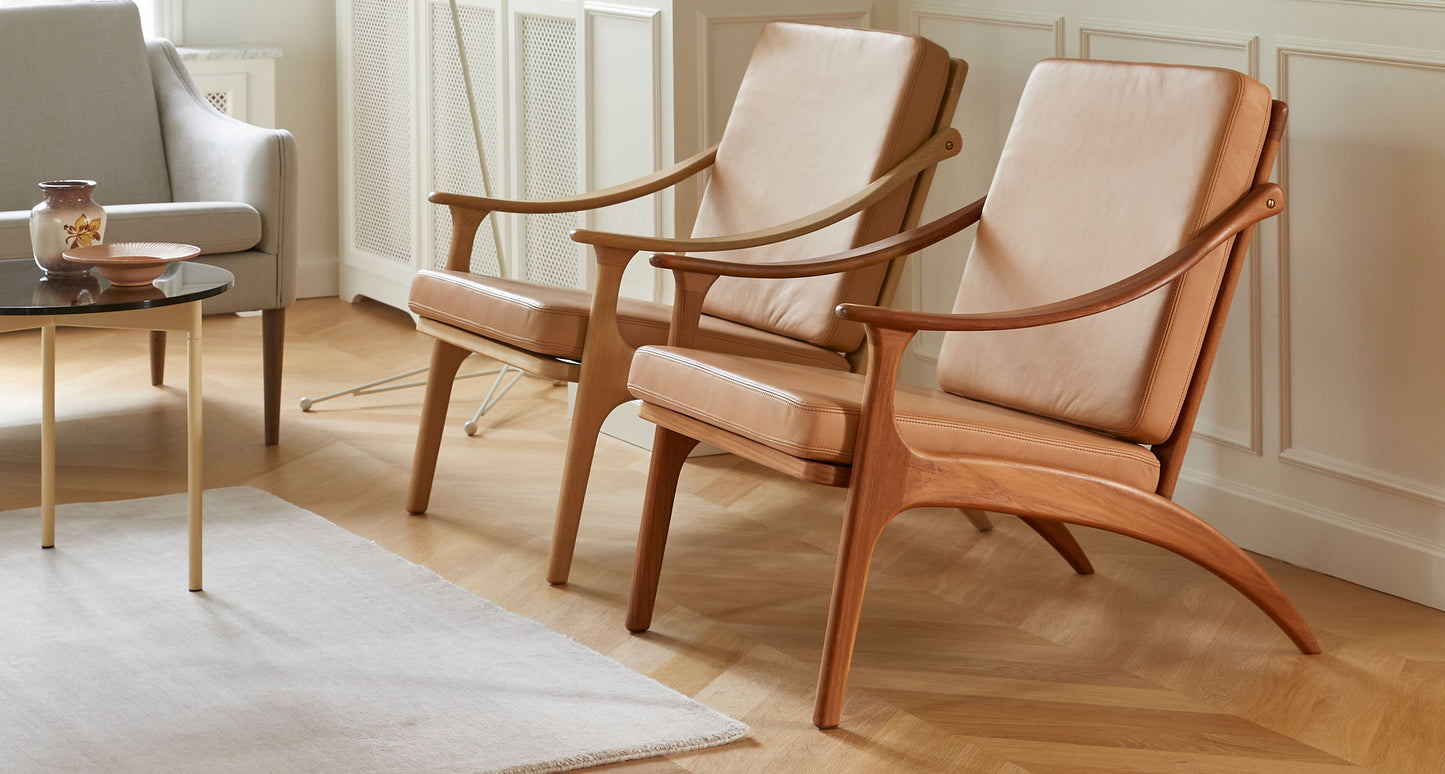 Lean Back teak oiled oak